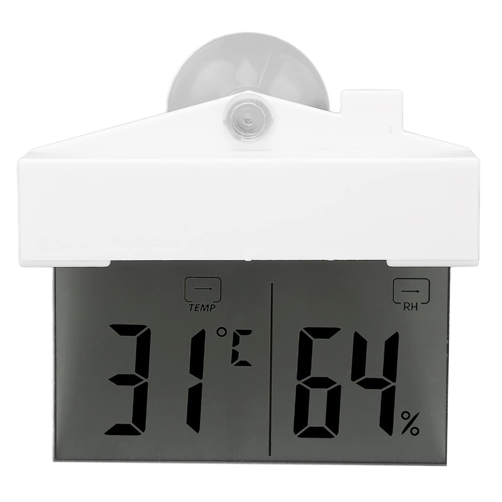 Thermomètre Hygromètre Analogique - Pour Intérieur Et Extérieur - Contrôle Température Et Humidité - Diamètre 13 Cm - 10
