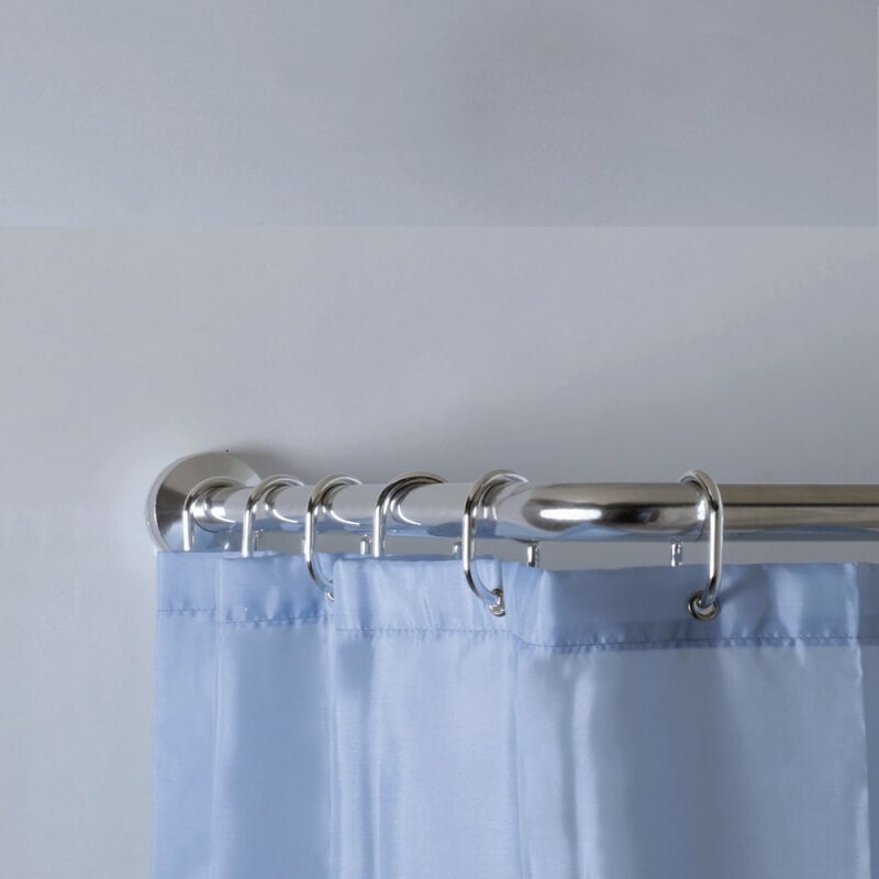 Tringle à rideau en aluminium chromé 80-170 cm | Leroy Merlin
