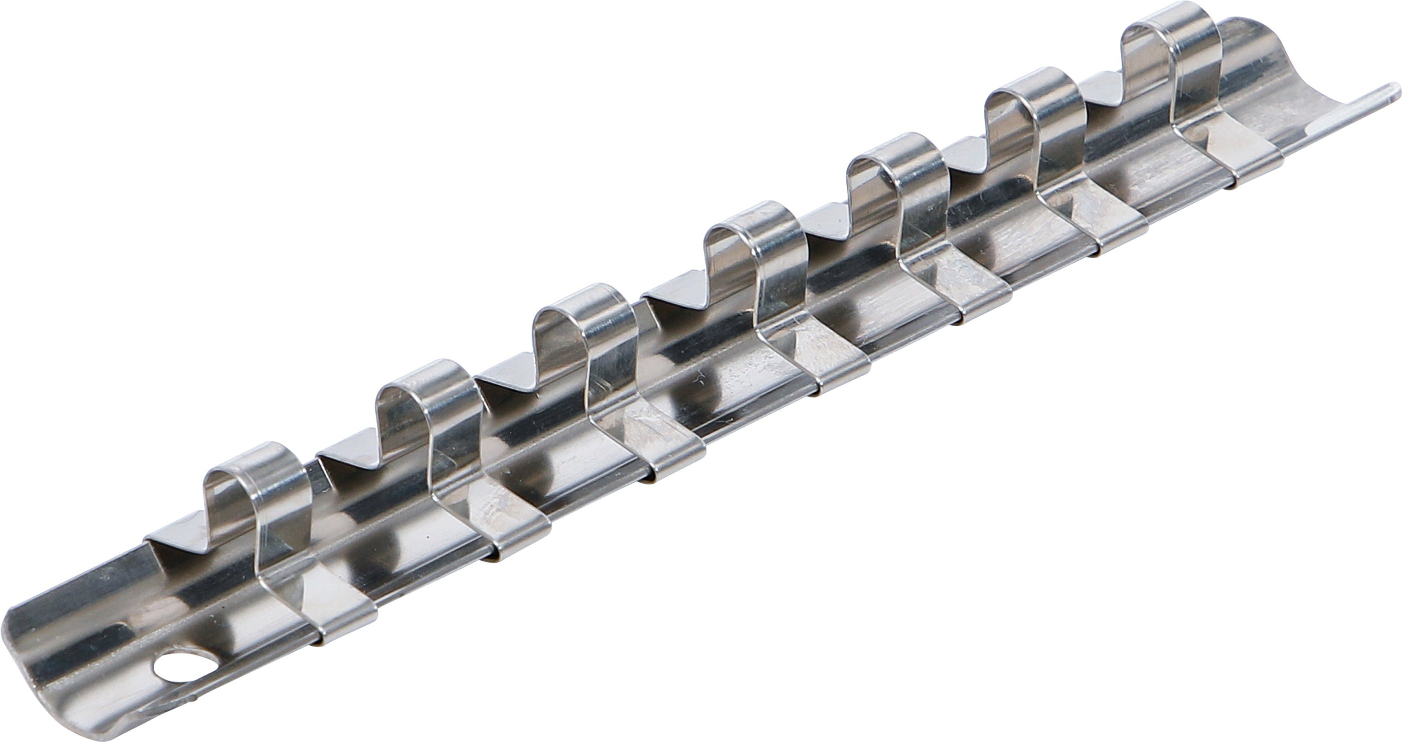 BGS listwa na nasadki z 7 klipsami 6,3 mm (1/4") - 2316