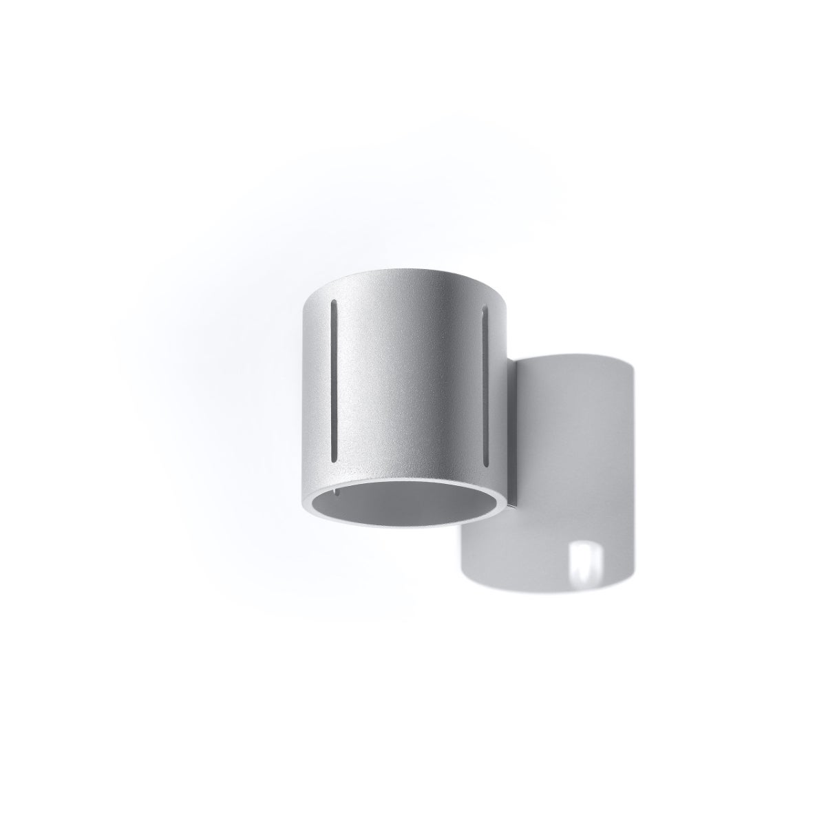 Kinkiet BRICH szary LED 4000K - 10x12x10cm Sollux