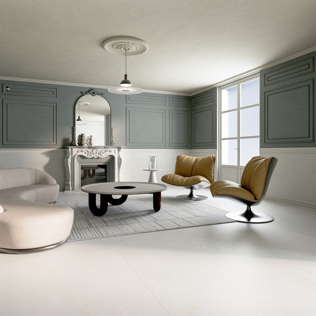 Charme Avorio - Marmo Onice Opaco - Piastrelle 120x120 cm 10 mm - MAO 5000 120x120 MATT R9 10 mm - 2