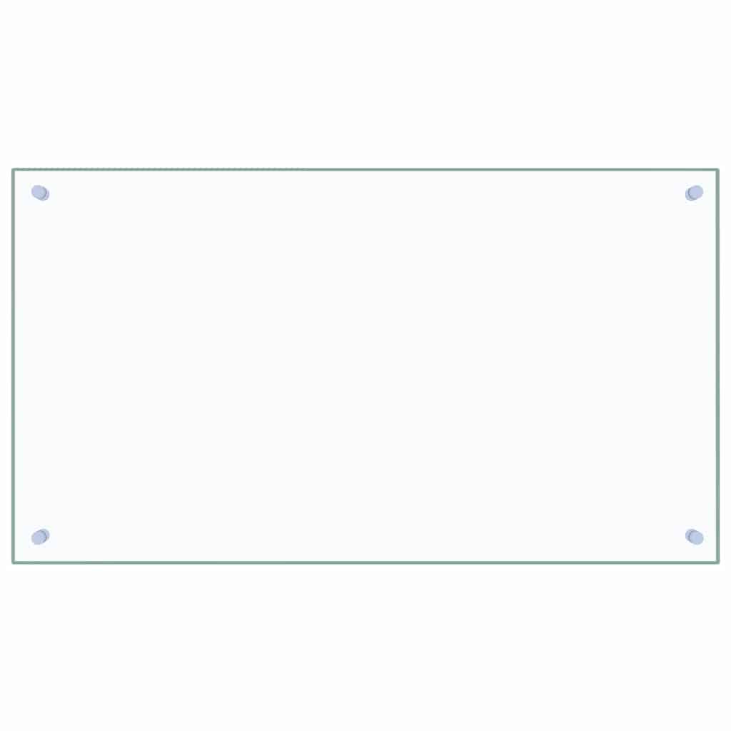 Vidaxl Protector Contra Salpicaduras Cocina Vidrio Templado 90X50 Cm , Leroy Merlin
