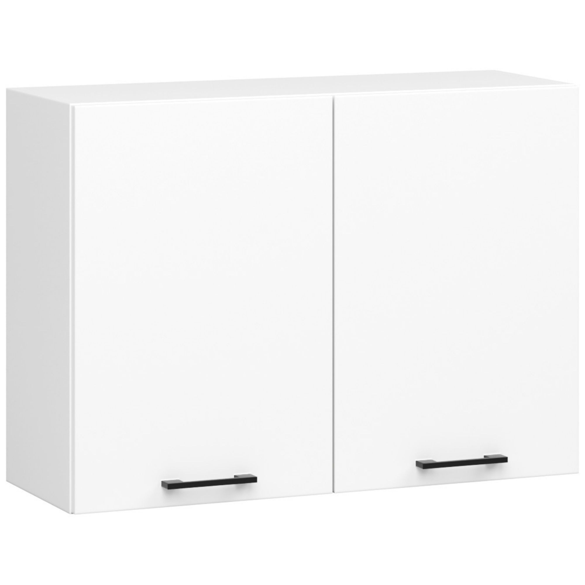 Pensile Sospeso Linea Azzurra Base 80 Mobili Cucina Componibile Con 2 Ante E 2 Ripiani In Legno Made In Italy H85xL80xP50 Cm Elegante Funzionale Facile Da Montare (Noce Antico Pensile Cucina Sospeso