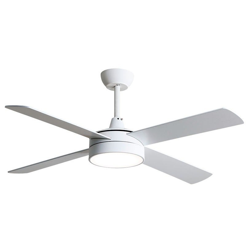 Ventilateur DC NEVERY blanc 122 cm LED 3 températures mémoire couleur Fabrilamp - 7