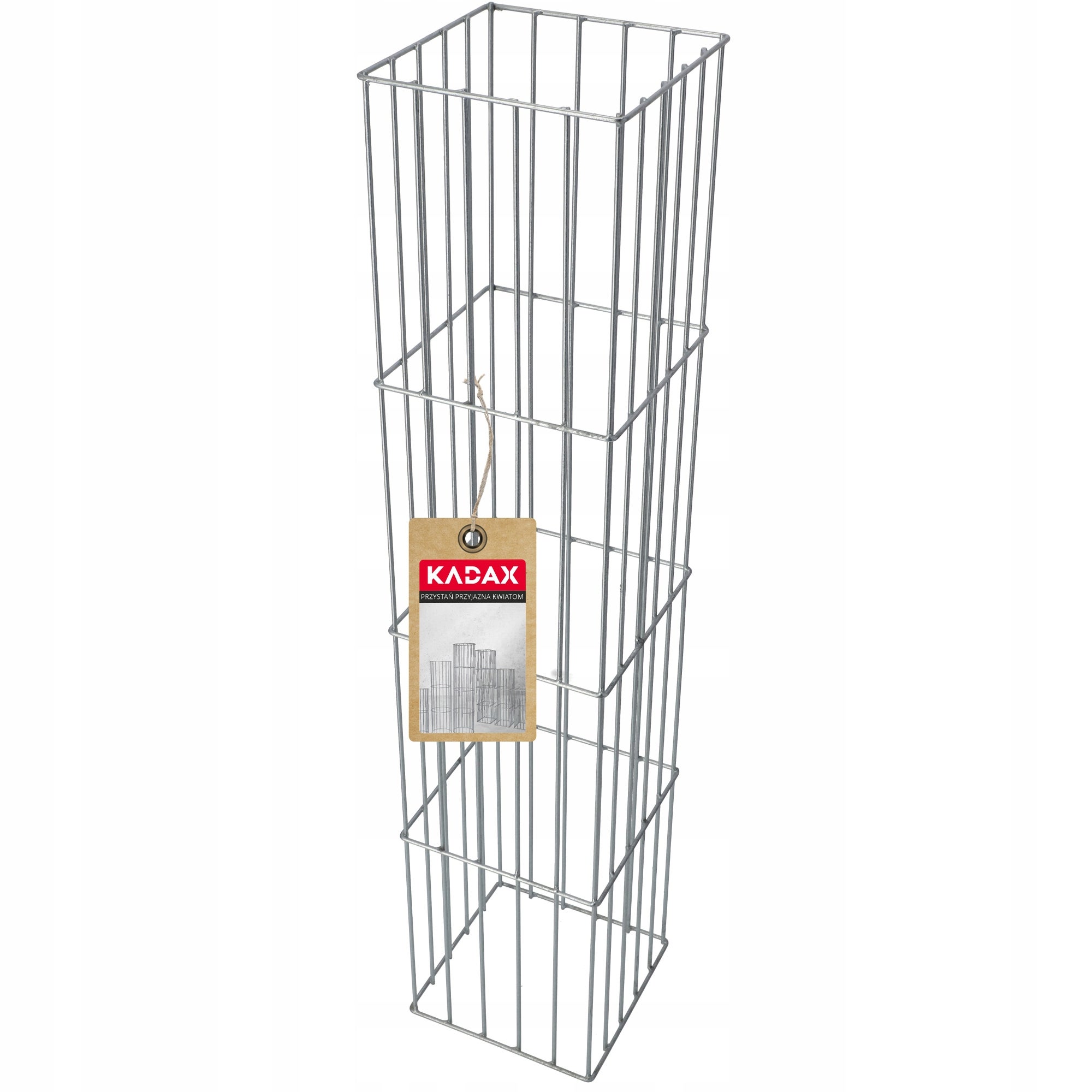 PERGOLA OGRODOWA SŁUP DONICA GABIONOWA GABION PODPORA DLA ROŚLIN 120cm