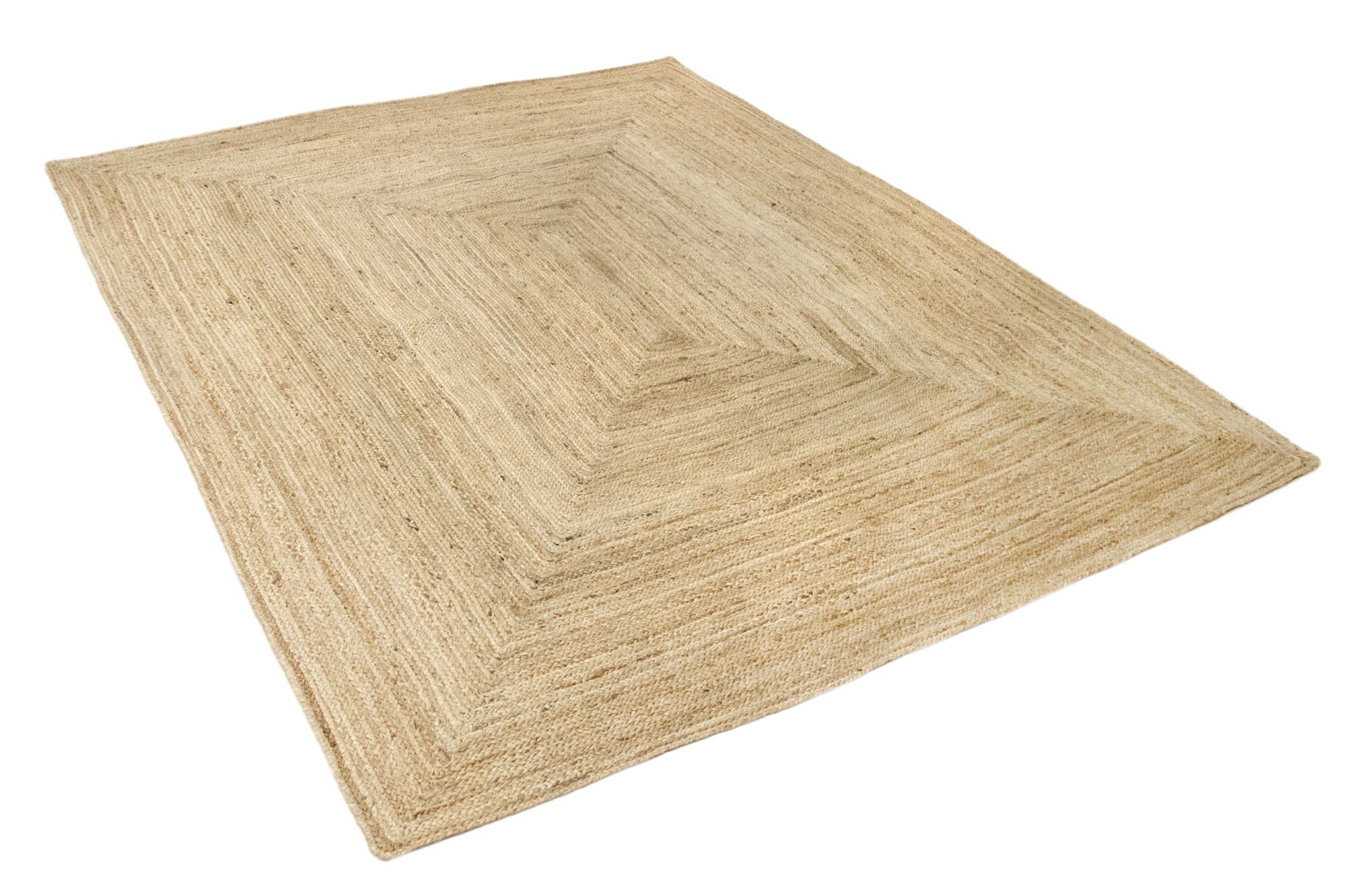 Hamid - Tapis en jute naturel ALHAMBRA 300x240cm - Tapis pour salon, chambre, salle familiale - 6