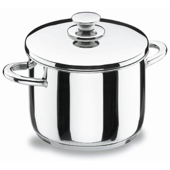 Lacor Olla Cocina Alta Con Tapa Fondo Difusor 24Cm Acero Inox Vitrocor , Leroy Merlin