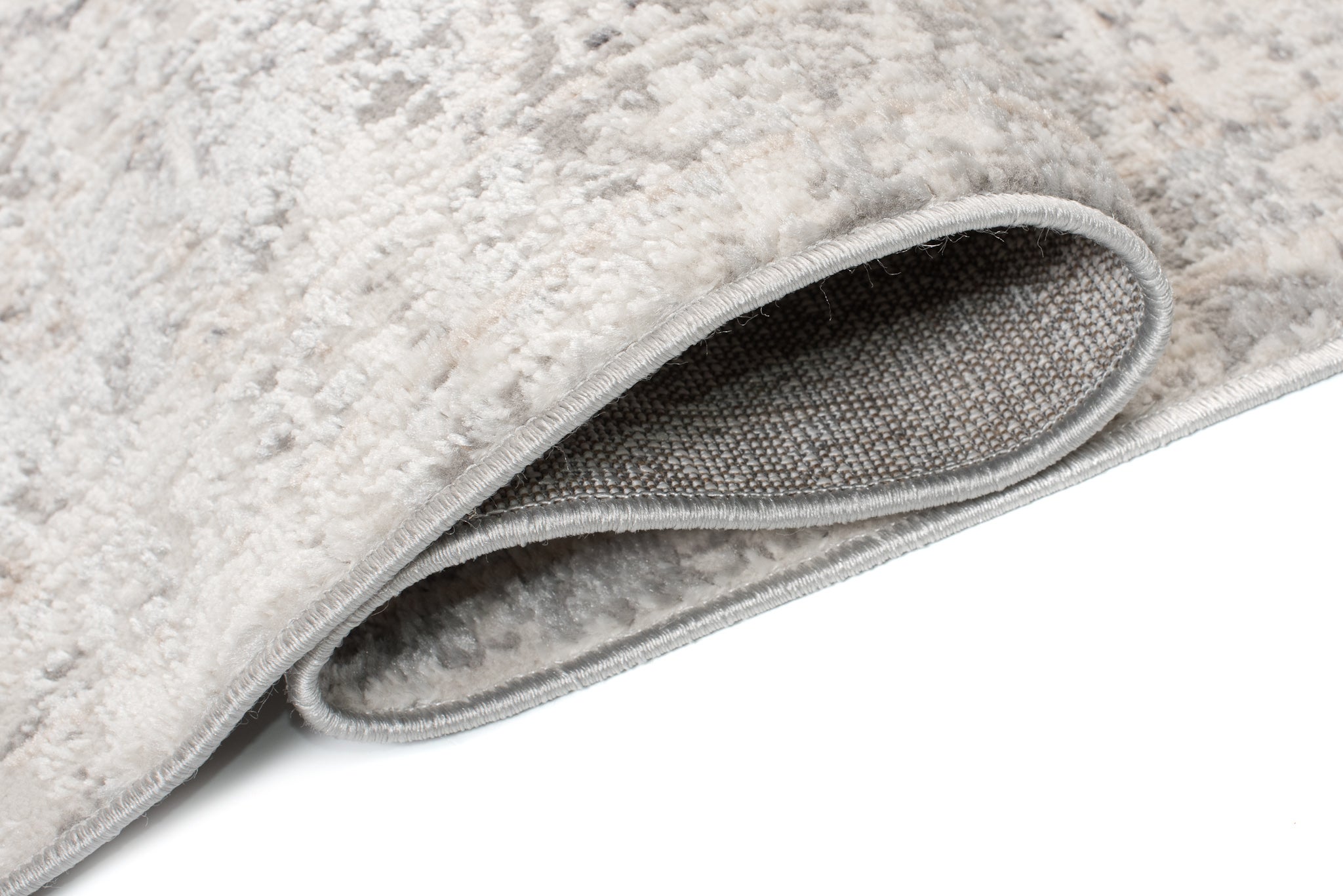 TAPISO Valley Tapis Salon Chambre Vintage Gris Clair Beige Doux 200x300 - 3