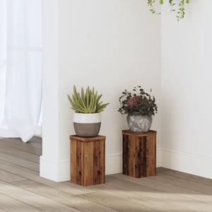 Supports De Haut-parleurs En Bois D'ingénierie - Lot De 2, Hauteur 80 Cm, Charge Max 60 Kg