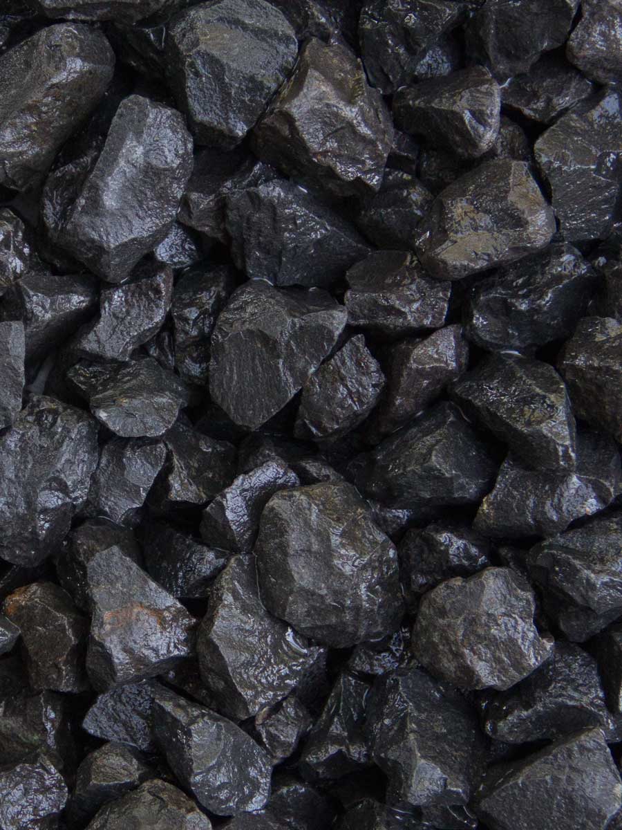 Grava Basalto Negro 12 - 20mm 500 kg Big Bag 0.35m3 Grava decorativa. - 2