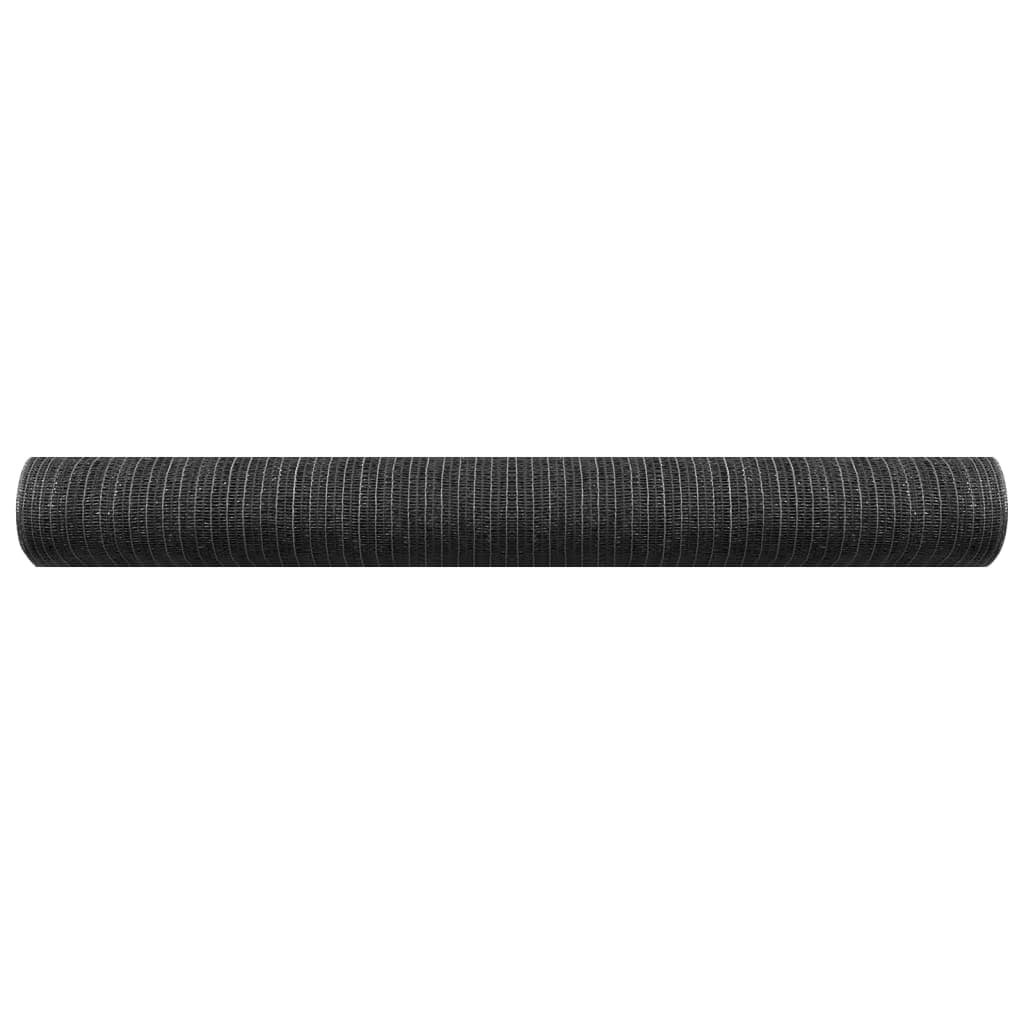 Filet brise-vue | Clôture brise-vue Anthracite 1,5x25 m PEHD 150 g/m² CFW33146 - 3