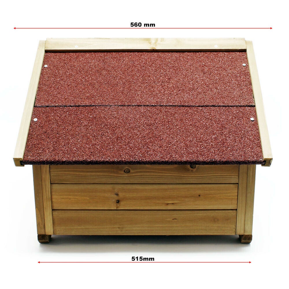 Casinha para gatos com isolamento térmico casinha de madeira resistente para gatos tamanho pequeno 16_000 16_0002659 - 5