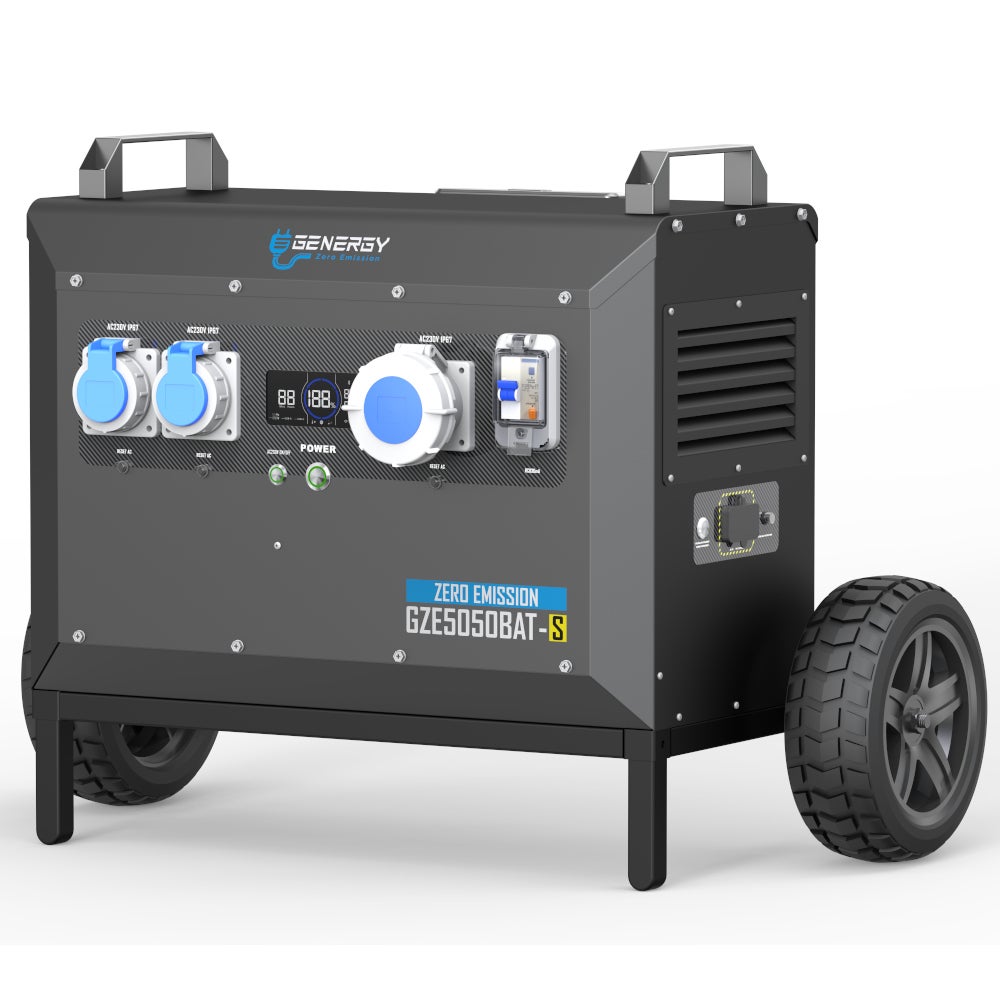 Estação de energia GENERGY GZE5050BAT S-Com potência de saída 5000W(pico 7000W)Bateria 5040Wh-4000 ciclos–gerador solar - 2