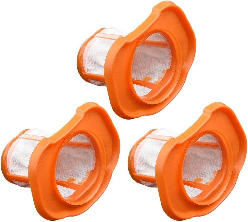 3 filtry do akumulatorowego odkurzacza ręcznego BLACK+DECKER BHHV320B BHHV320J BHHV520BF BHHV520BFP BHHV520BT BHHV520JF