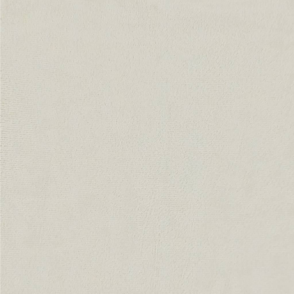 Divano a 2 Posti Crema in Velluto vidaXL - 8