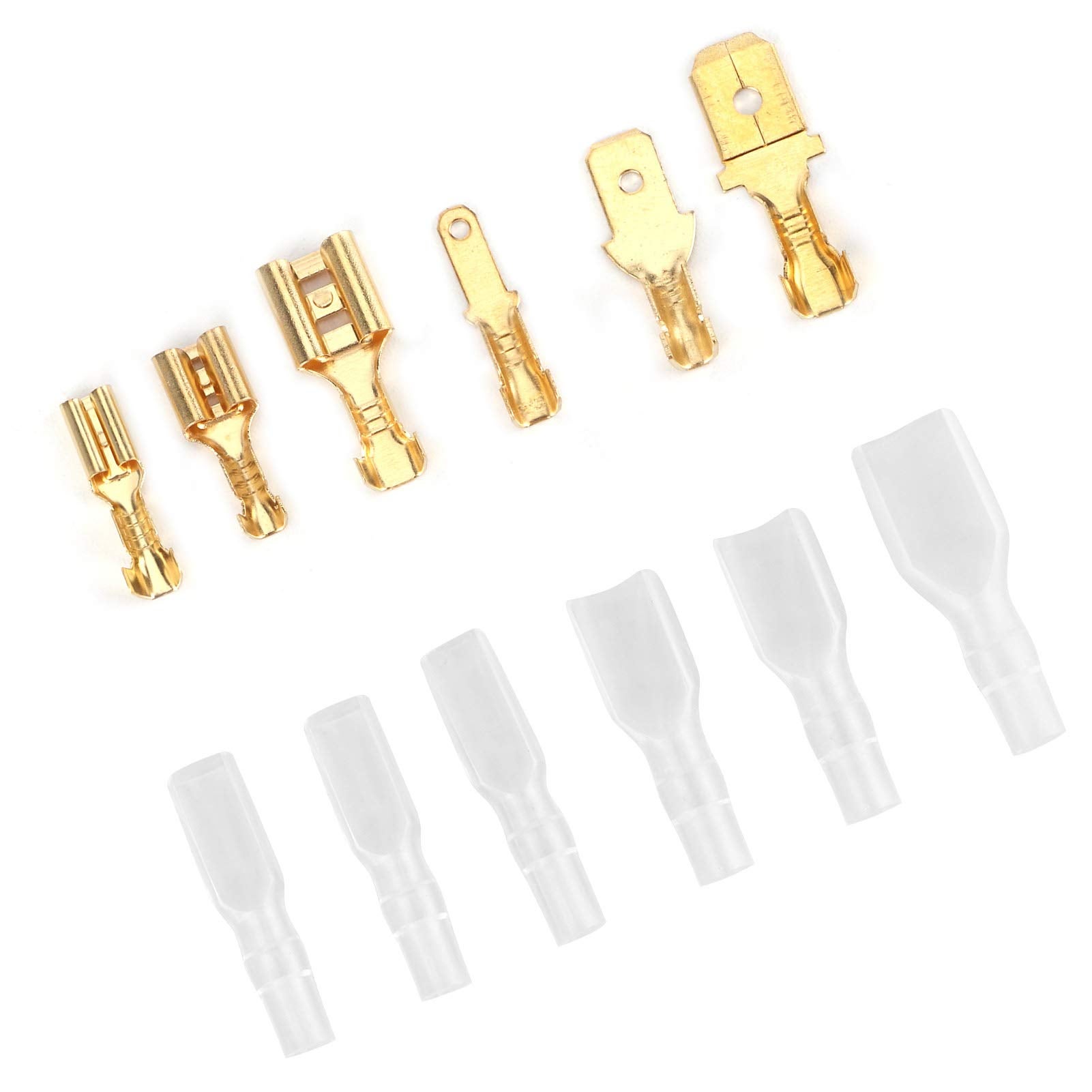 315 pezzi terminali per cavi connettori elettrici maschio femmina forniture industriali 2,8/4,8/6,3 mm - 9