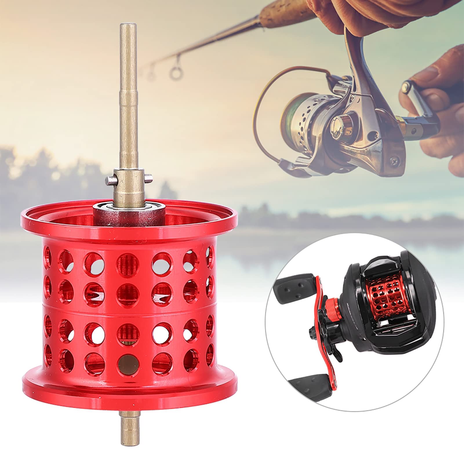 Bobine Pour Moulinet Vintage Doperr - Argentée, Occasion - Pièce De Rechange France