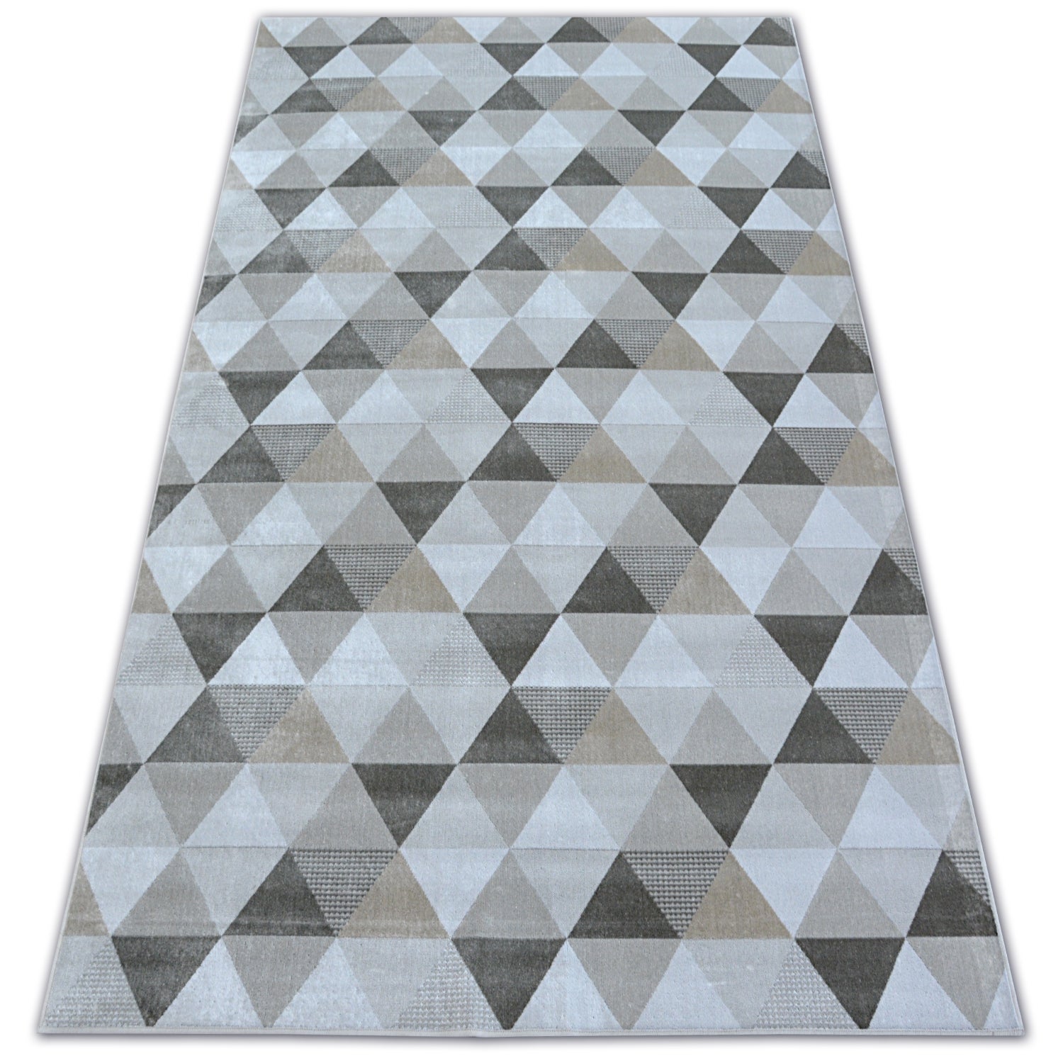 Dywan NOBIS 84166 krem - Trójkąty 160x230 cm