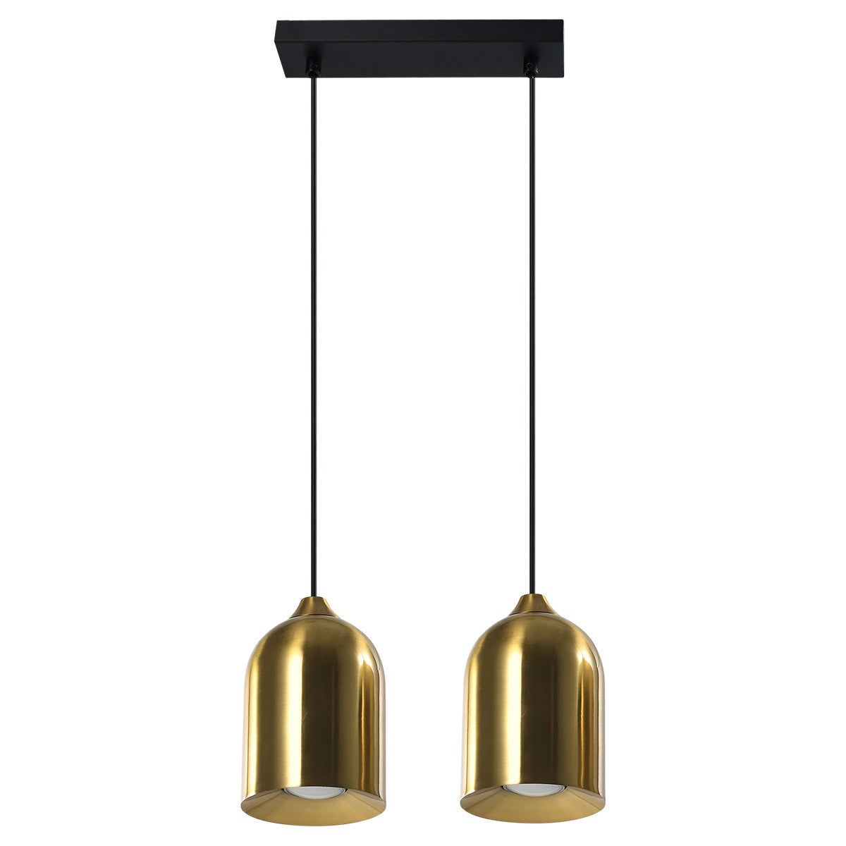 Lampa wisząca NILO złota 2 x GU10 x 8W wym: 119,5 x 37 x 11,5 cm Light Prestige