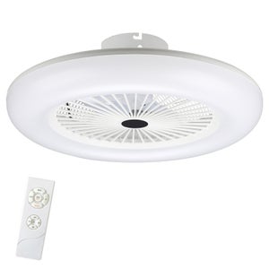 Ventilatore Da Soffitto Biukis Con Luce - 3 Colori, Telecomando - Per Camera, Cucina, Soggiorno - Foto 3