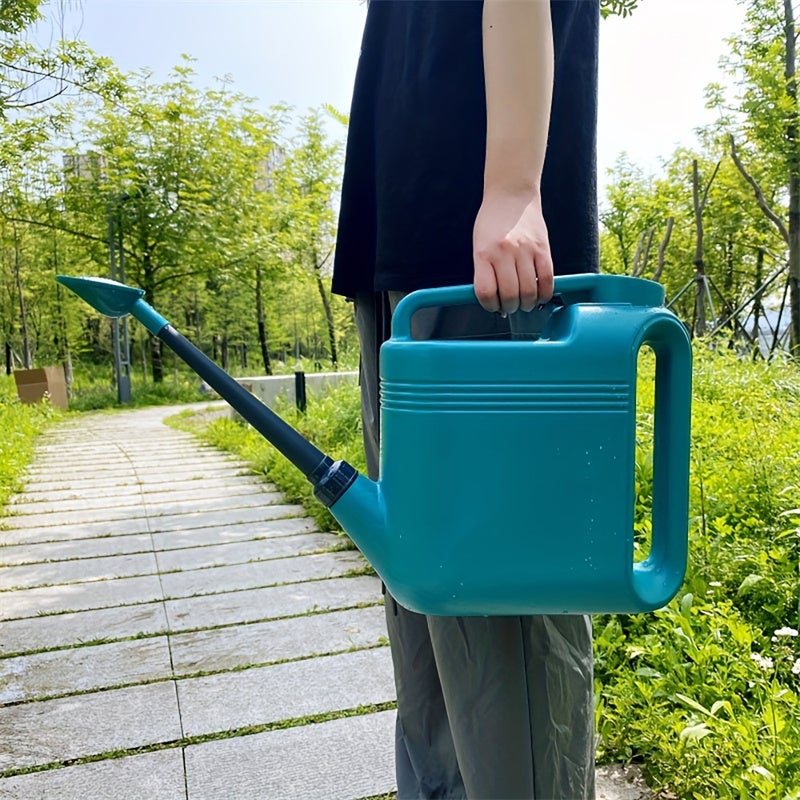 Arrosoir de jardin grande capacité 8 L | Poignée antidérapante, bec long – pour plantes, fleurs et légumes d'intérieur et d'extérieur - 3