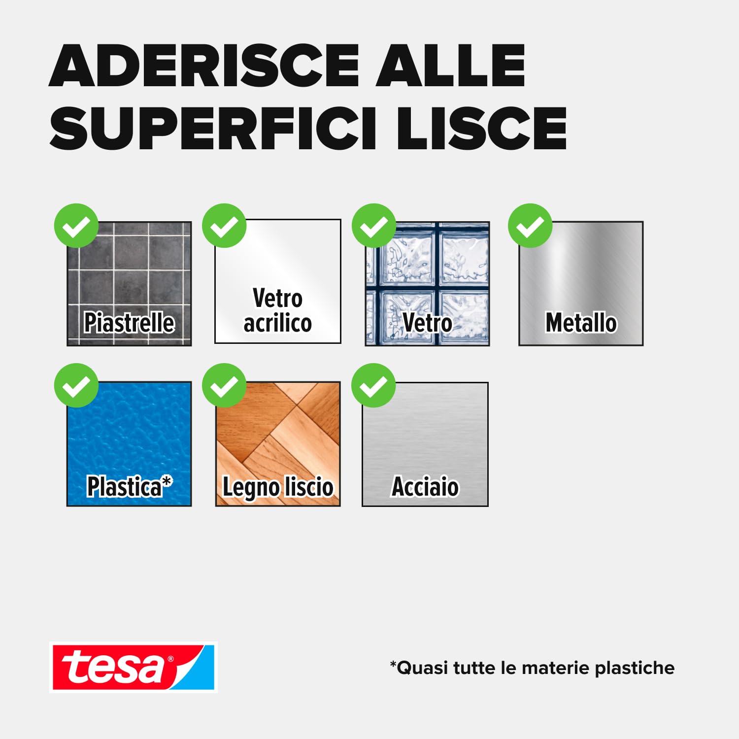 tesa 77760 Languettes adhésives Tesa® blanc Contenu: 9 pc(s) - 5