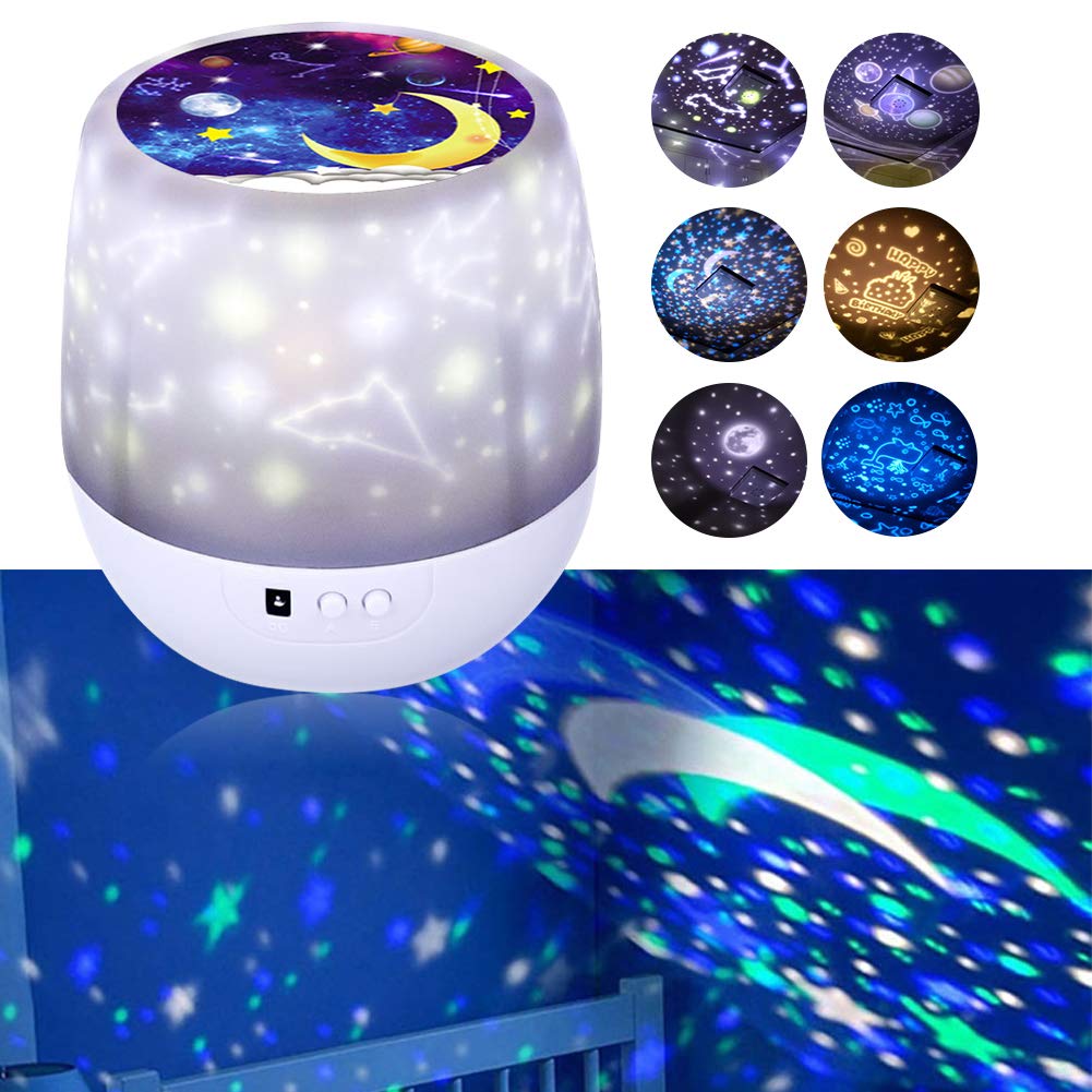 Projecteur De Ciel étoilé Rotatif Pour Enfants - Veilleuse BRELONG Multicolore - Neuf