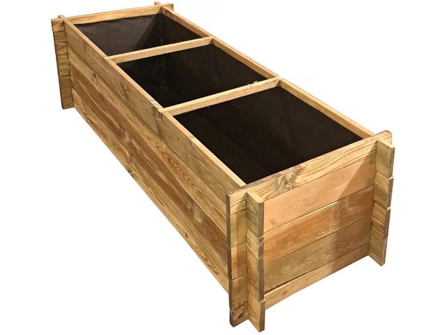 Carré potager en bois 