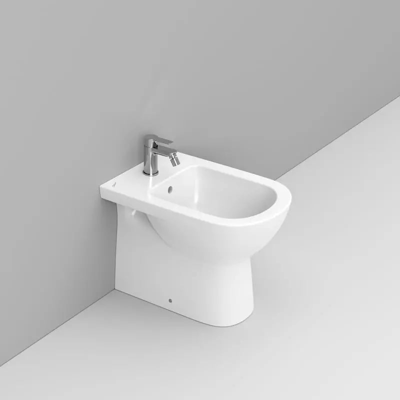 Bidet monotrou en céramique avec trop-plein - Gemma 2 | Ceramica Dolomite - 5