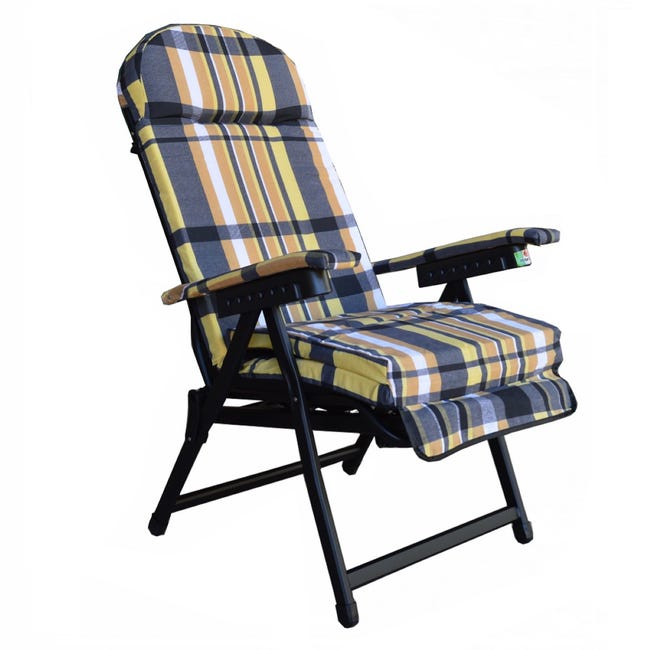 Leroy Merlin Sedie Sdraio Legno Imbottite Sedia Sdraio KETTYC In