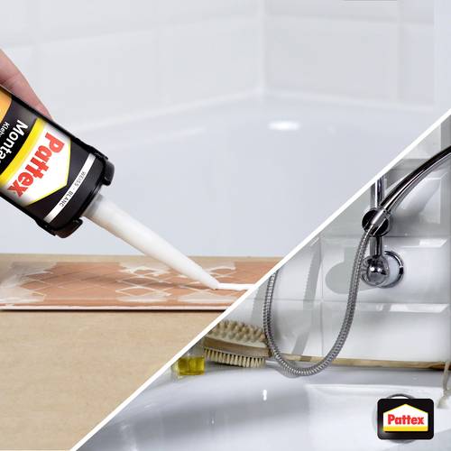 Colle de montage Pattex All Materials PXA45 Couleur blanc 450 g - 3