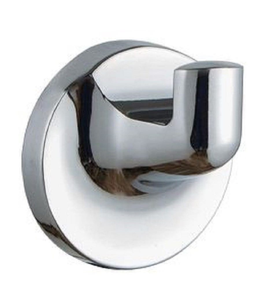 Appendino da bagno per salviette o accappatoi cromato - Linea Facile Appendino da bagno per salviette o accappatoi cromato - Linea Facile