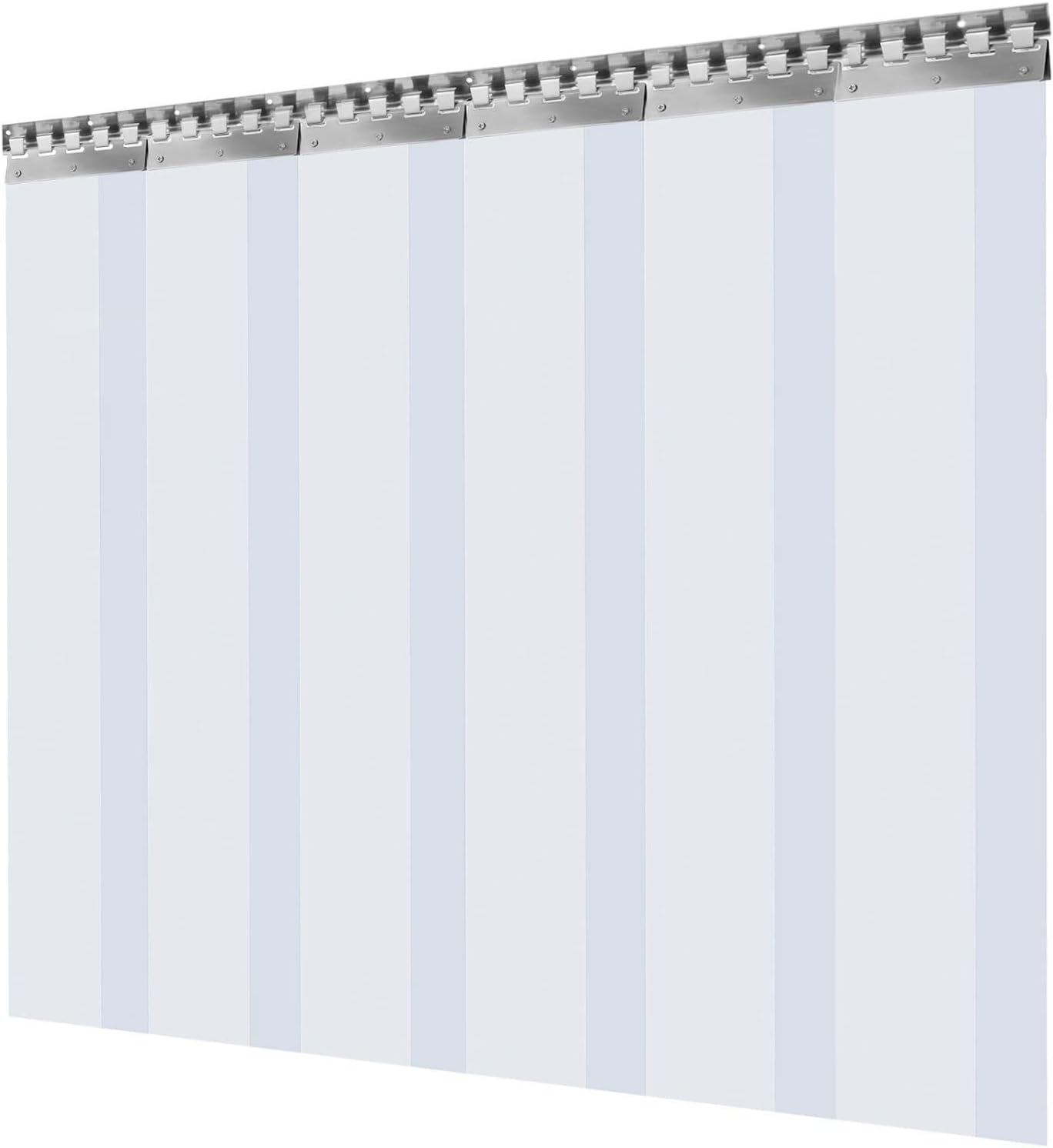 3m x 4m Bande flexible en PVC transparent pour portes industrielles ...