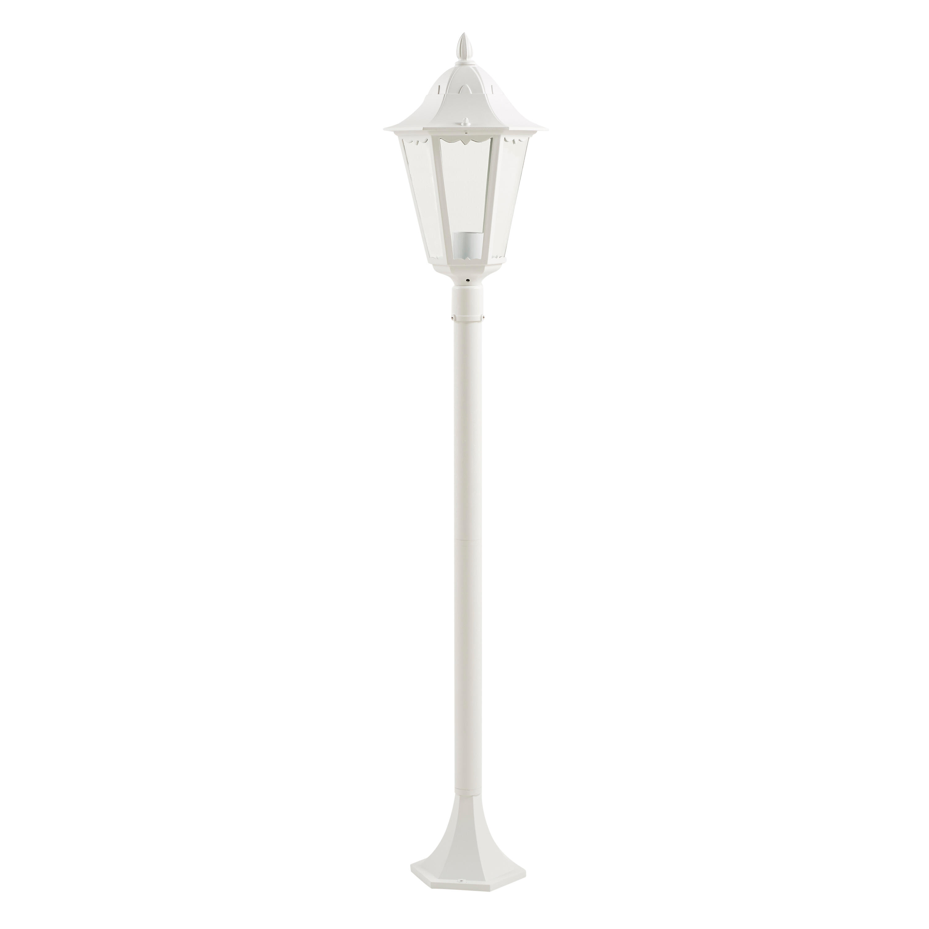 Lampa ogrodowa słupek Monza IP44 120cm biała E27 INSPIRE