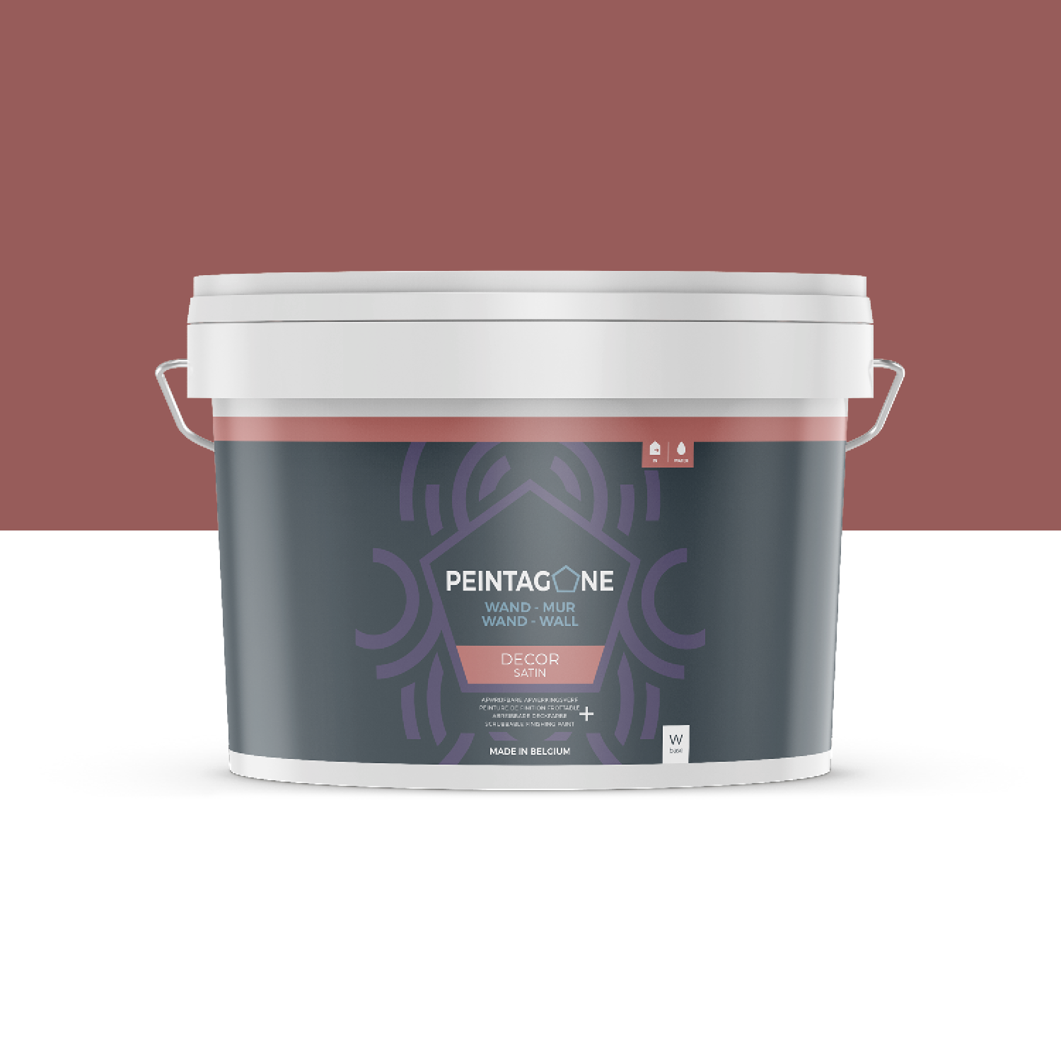 Peinture de finition lessivable pour murs intérieurs - Decor Satin, 2,5 ...