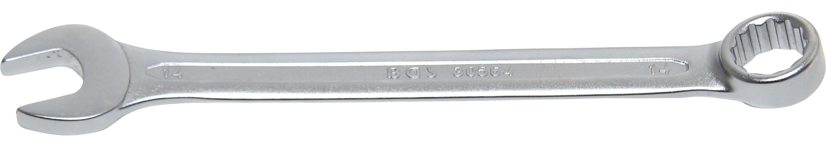 Klucz płasko-oczkowy BGS 14 mm - 30564