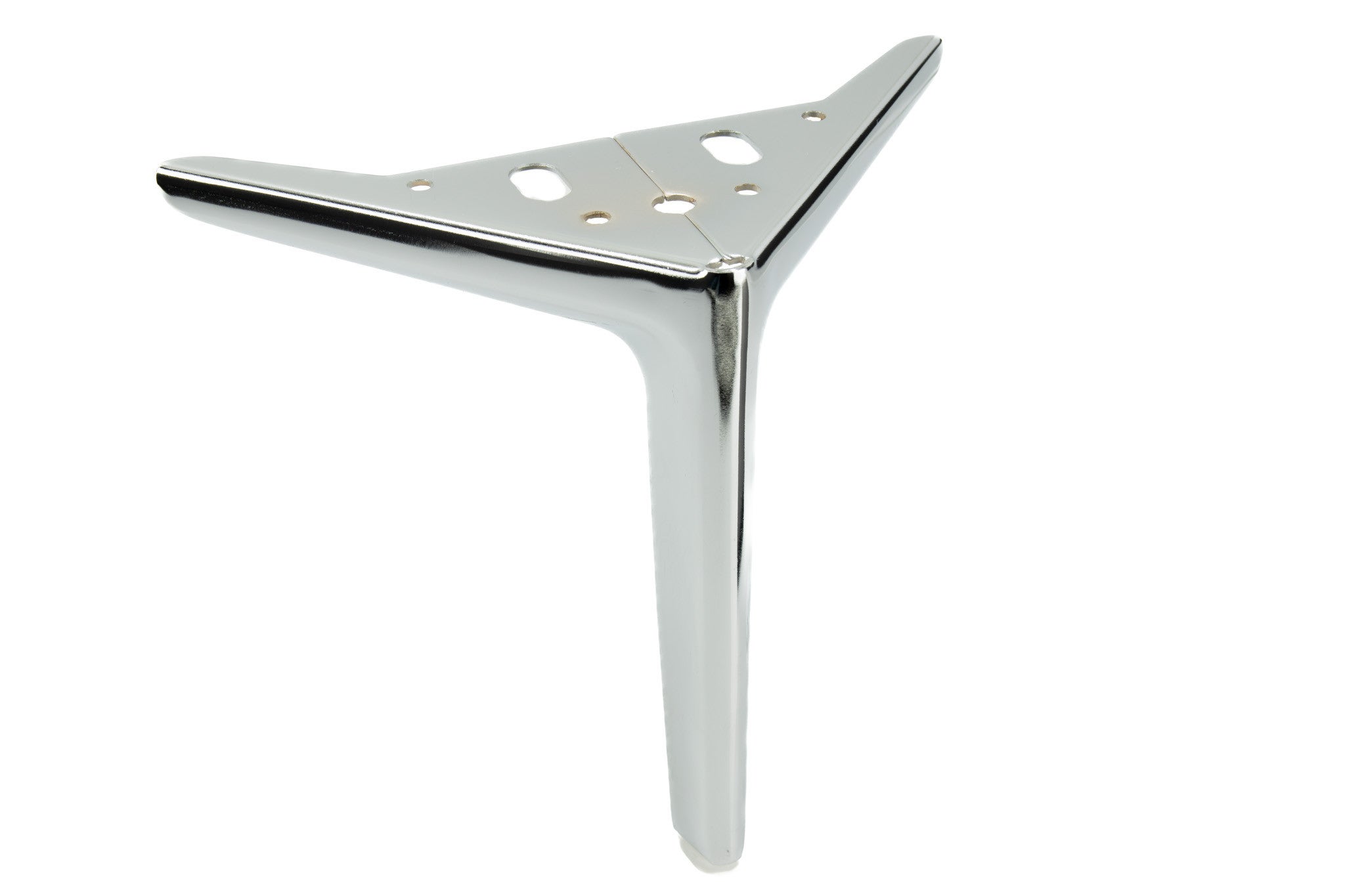 Noga meblowa Kotwica Elegant srebrny chrom wysokość 18 cm