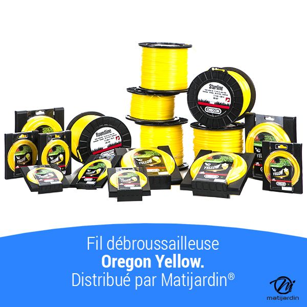 Fil Oregon Yellow 3 mm x 15 m Etoilé Blister par 3 - 5