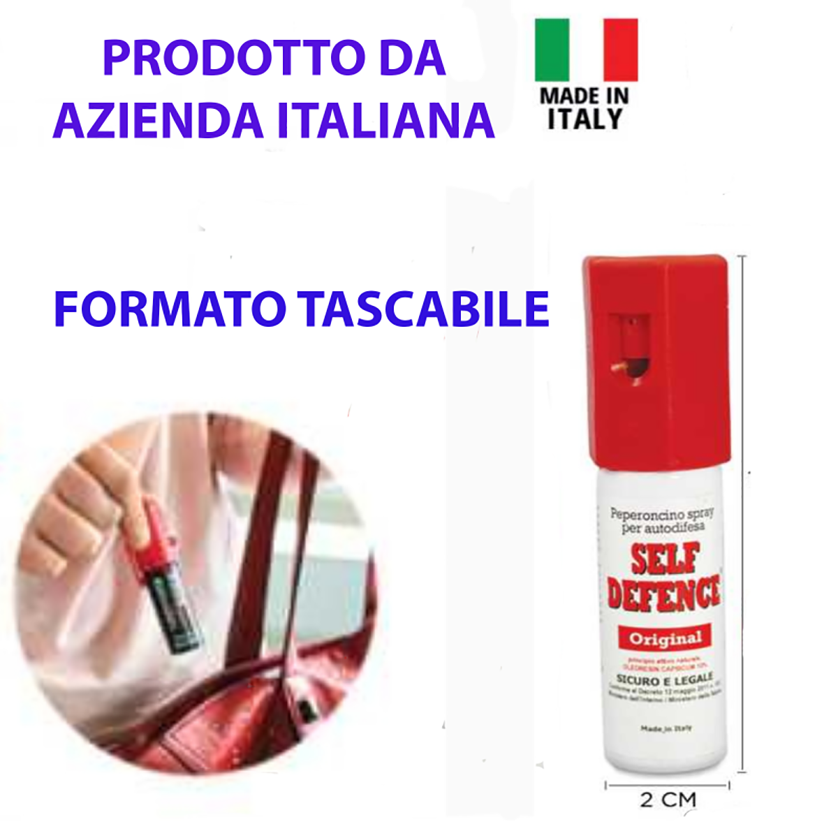 SPRAY AU POIVRE ANTI-ATTAQUE PROFESSIONNEL 15ML AUTODÉFENSE JURIDIQUE - 3