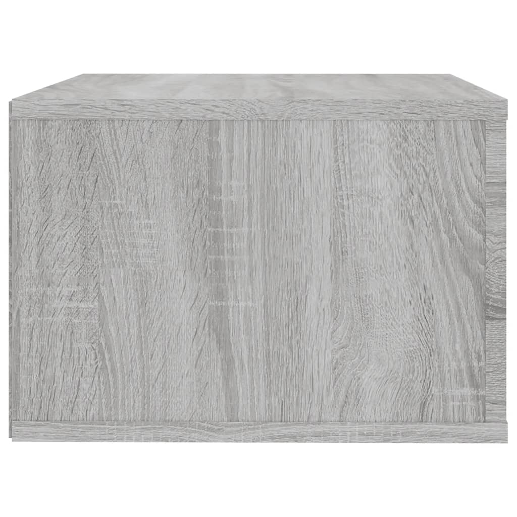 Tables de chevet murales 2 pcs Sonoma gris 50x36x25 cm - 9