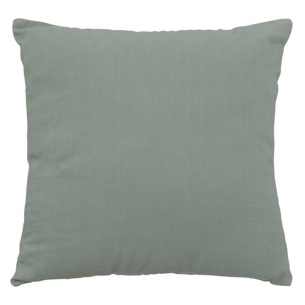 ATMOSPHERA Cuscino Anjali In Cotone 40x40 Cm - Verde Salvia (Seladon) Per Divano E Letto - 3