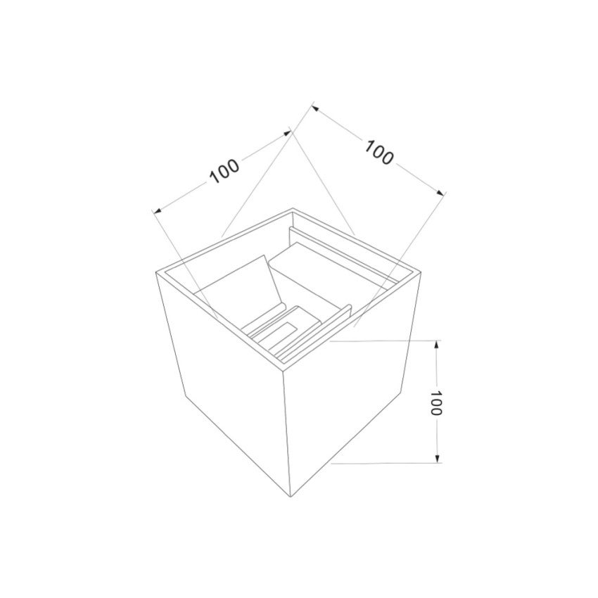 Éclairage extérieur applique murale de jardin à LED réglable Fulton Maytoni - 7