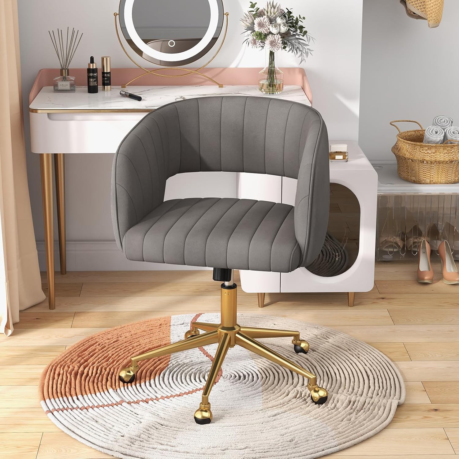 Chair Poltrone Girevoli Per Ufficio Homcom Sedia Sedie Girevoli