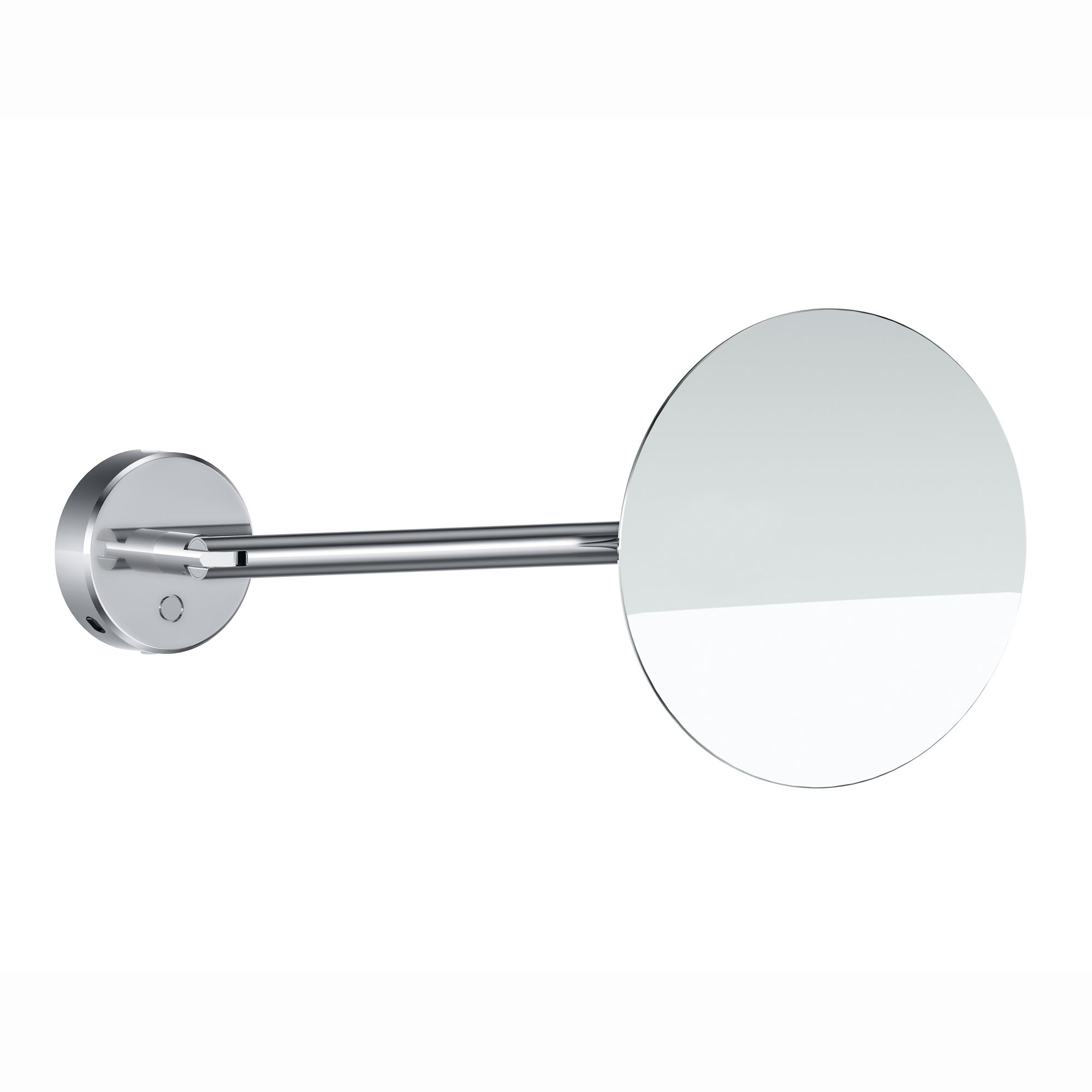 Miroir Lumineux Articulé Gedy Années 70 – Makio Hasuike – Beige, Design Vintage