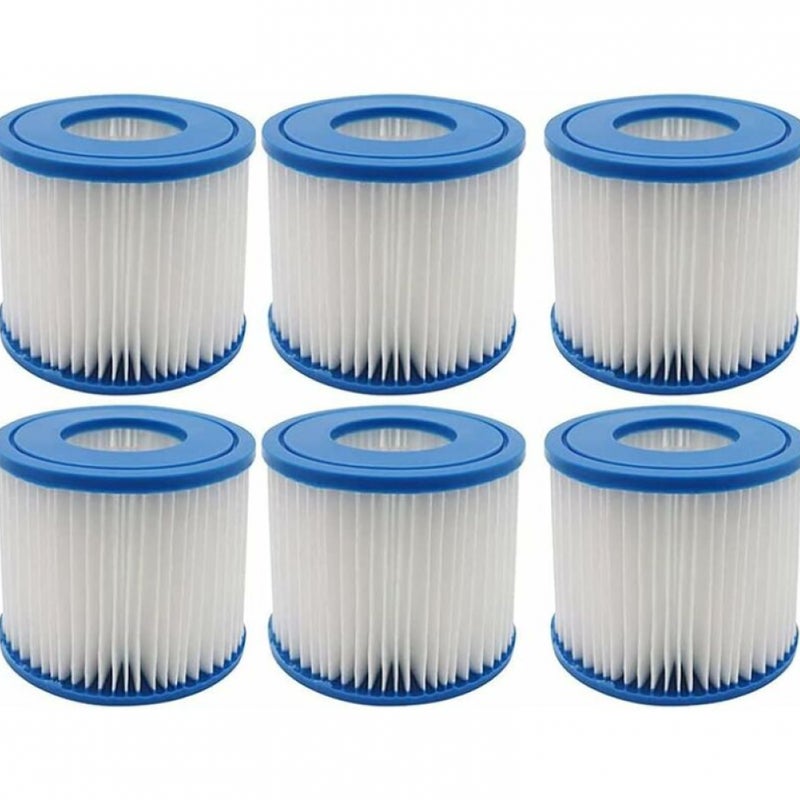 6 filtrów do basenu spa - Akcesoria basenowe - Papier filtracyjny Intex typu H