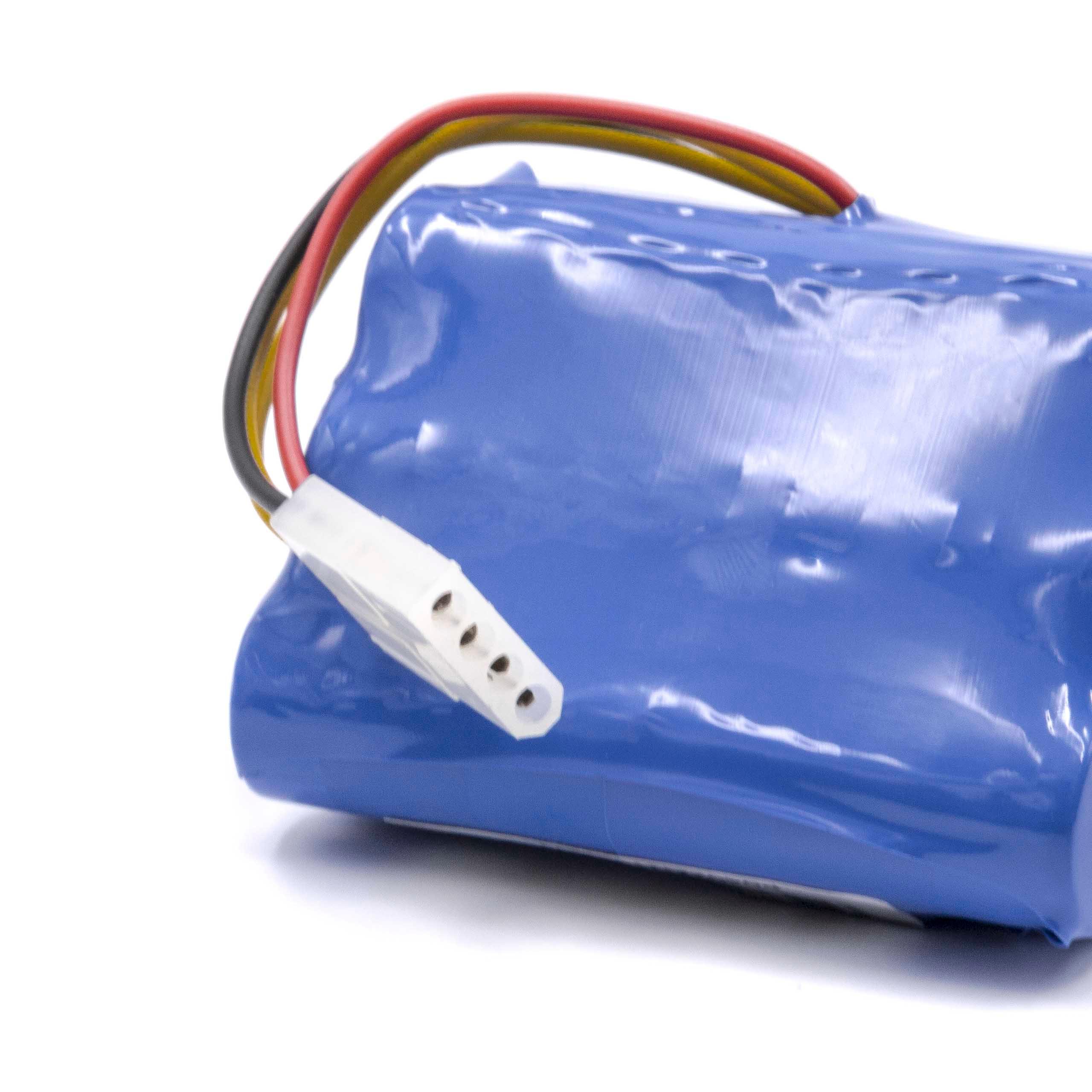 vhbw 2x Batteries compatible avec Neato XV Essential, Signature Pro, XV-11, XV-12, XV-15, XV-21, XV-25, XV-14 aspirateur (3000mAh, 7,2V, NiMH) - 3