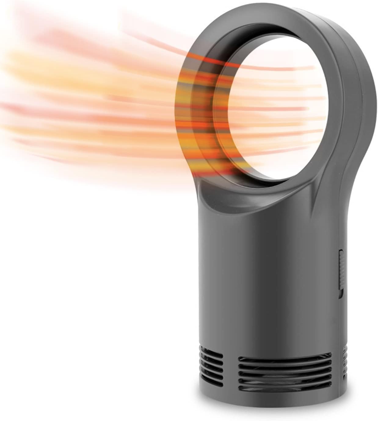 Mały energooszczędny ceramiczny grzejnik z wentylatorem z szybkim nagrzewaniem w 3 sekundy, zabezpieczeniem przed przewróceniem i przegrzaniem, po