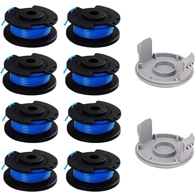 10 Pack Replacement Spools for Ryobi String Trimmer, Compatible with ...