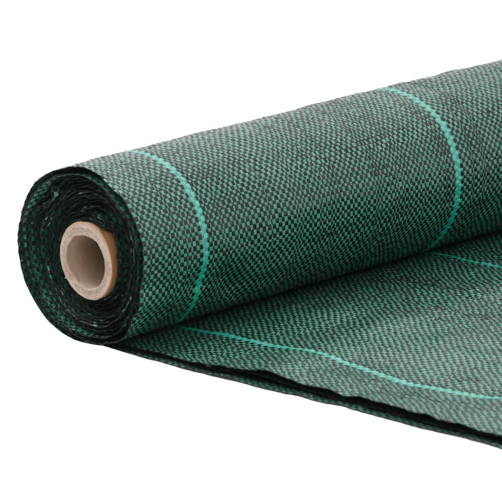 Toile anti mauvaises herbes PP 0,5x100 m 60 g/m² perméable eau UV jardin allée gravier vert – ComfortXL Outdoor Living - 8