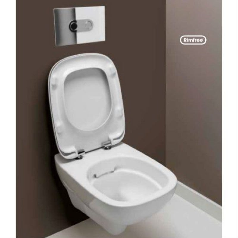 Sanitari bagno Geberit Fantasia 2 sospesa rimfree > vaso sedile e bidet - 2
